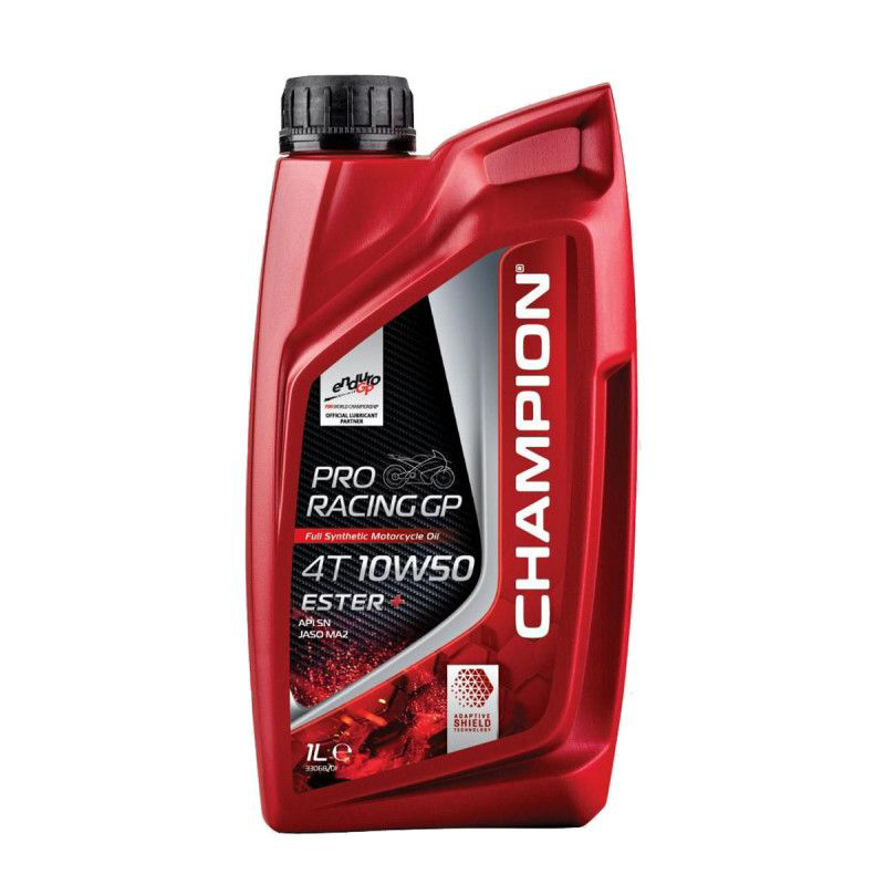 CHAMPION®  Proracing GP 4T 10W-50 ESTER + Vollsynthetisches Motoröl 1L - Aprilia RSV4 1100 Euro 5 (2