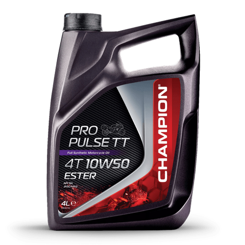 CHAMPION®  Pro Pulse TT 4T 10W-50 Ester Motoröl - 4 Liter - Aprilia RSV4 1100 Factory (2019-2020)