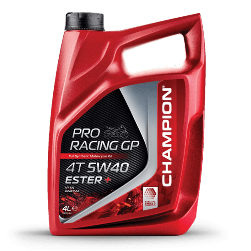 CHAMPION®  Proracing GP 4T 5W-40 ESTER + Motoröl 4L Aprilia RSV4 Factory APRC (2011-2015)
