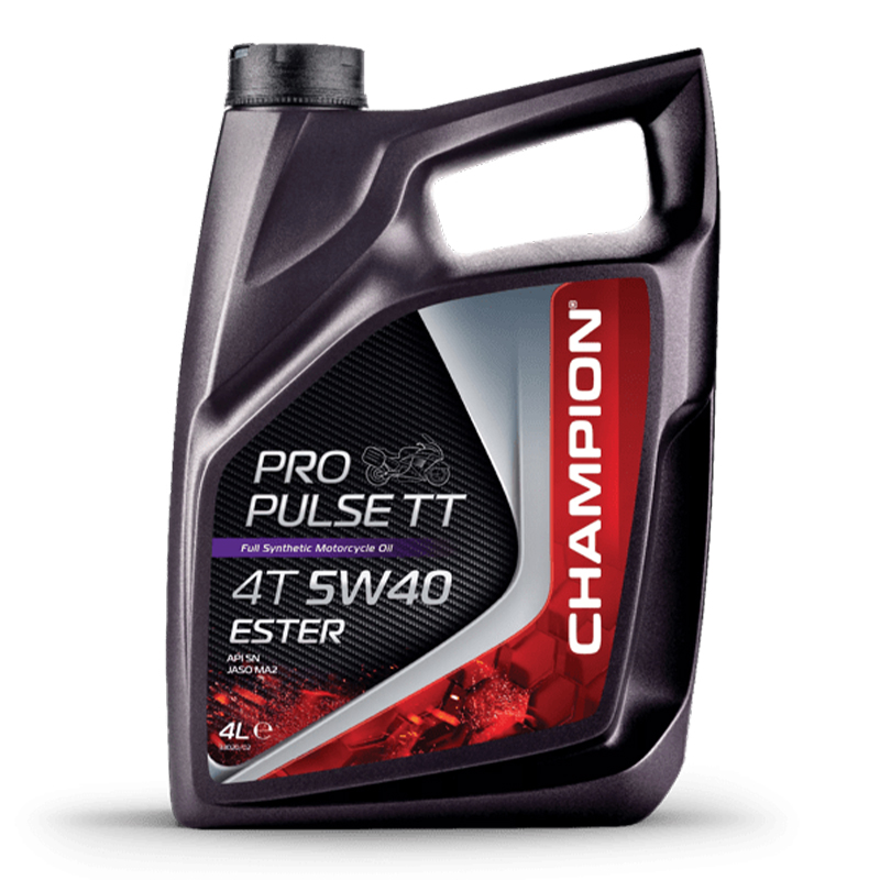 CHAMPION®  Pro Pulse TT 4T 5W-40 Ester Motoröl - 4 Liter - Aprilia RSV4 Factory APRC (2011-2015)