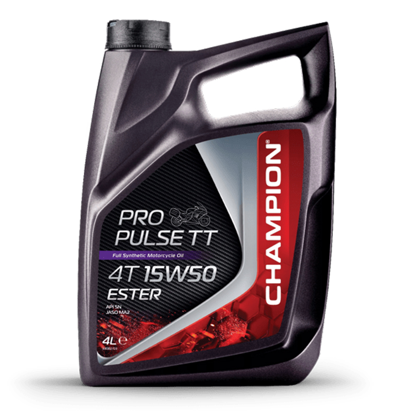 CHAMPION®  Pro Pulse TT 4T 15W-50 Ester Motoröl - 4 Liter - Aprilia RSV4 Factory (2009-2010)